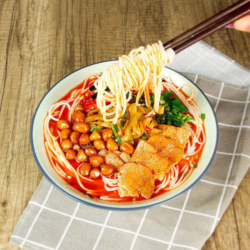 青树坪米粉330g*2包香辣双峰美食辣椒调料方便米线冲泡速食米粉,淘宝优惠券,粉丝福利购,淘宝优惠卷