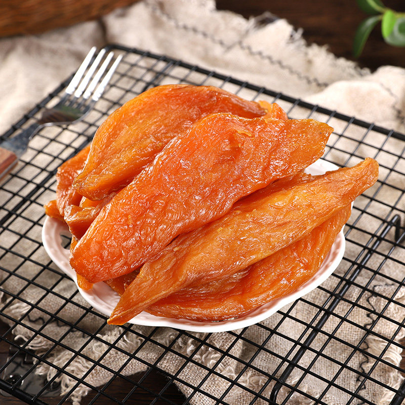 番薯鲜森原味倒蒸红薯干三蒸三晒农家自制无添加