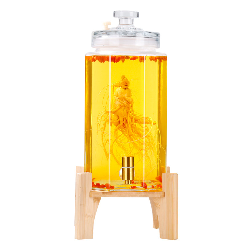 泡酒专用酒瓶 10斤20斤 装酒容器高档密封玻璃药酒罐酒坛子带龙头,淘宝优惠券,粉丝福利购,淘宝优惠卷