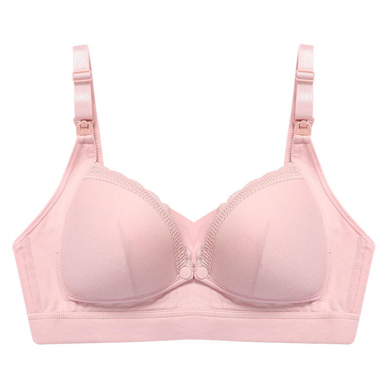孕妇怀孕期哺乳期春夏纯棉聚拢文胸 班班童哺乳文胸