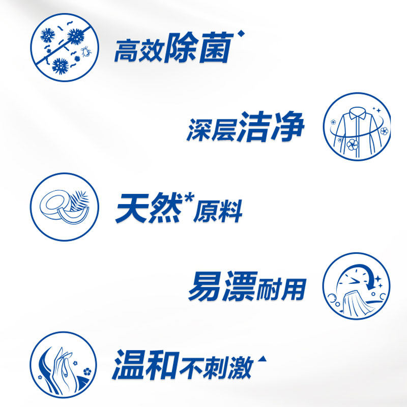 立白232g*6块除菌家用抗菌洗衣皂 立白佐依洗衣皂