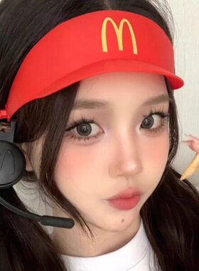 对讲机玩具小红书同款麦当劳帽子