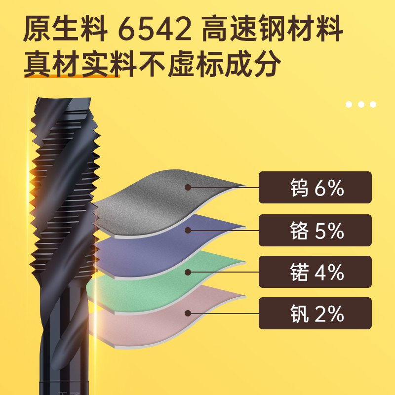 氧化机用丝锥丝攻先端螺旋不锈钢丝攻钻头m3m4m5m6m8m10m12m14m16 - 图3