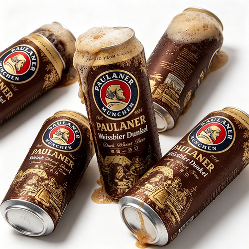 德国精酿paulaner保拉纳/柏龙 啤酒500ml*24听整箱 原装进口 罐装 - 图2
