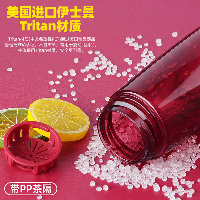 日本高颜值运动水杯女士2026新款耐高温塑料杯网红学生tritan杯子,淘宝优惠券,粉丝福利购,淘宝优惠卷