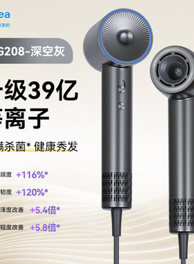美的高速吹风机负离子家用速干护发电吹风等离子恒温吹风筒FG208