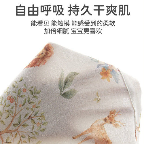 婴儿夏薄款衣服宝宝纱布套装纯棉分体两件套夏季婴幼儿家居空调服 - 图2