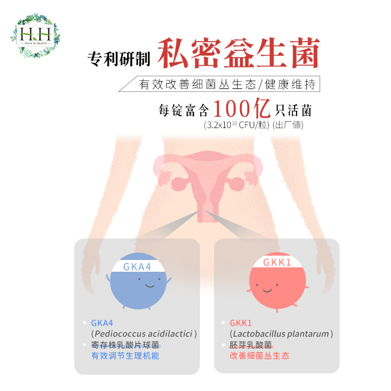 hh草本新净界精华蔓越莓女性胶囊 HHHerbHealth海外蔓越莓