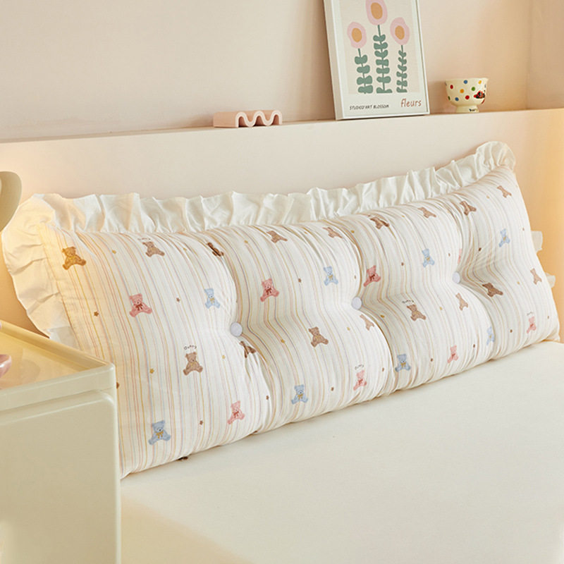 Ins style bedroom bed dormitory bed playing with mobile phone tatami bay window back cushion sofa headrest soft cushion