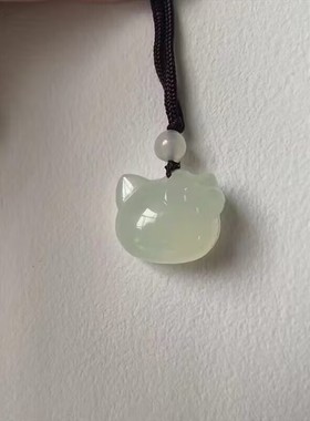 hellokitty项链女生可爱少女凯蒂猫锁骨链吊坠夏季不色闺蜜