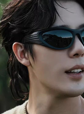 法国coss koko王安宇户外全框太阳镜时尚水银片反光眼镜男女款