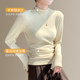 猫人半高领打底衫女加绒加厚上衣秋冬季2025新款羊毛内搭保暖内衣