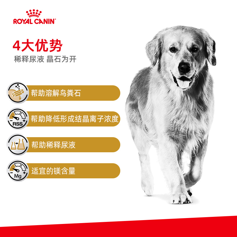 【顺丰发货】 皇家狗粮LP18 感染尿频成犬泌尿道处方粮主粮2KG*3 - 图0