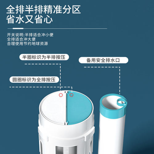 马桶配件进水阀排水阀老式通用水箱上水抽水座便器冲水箱浮球配件 - 图2