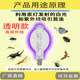 Self-ballasted insect trap mercury lamp high power white light transparent