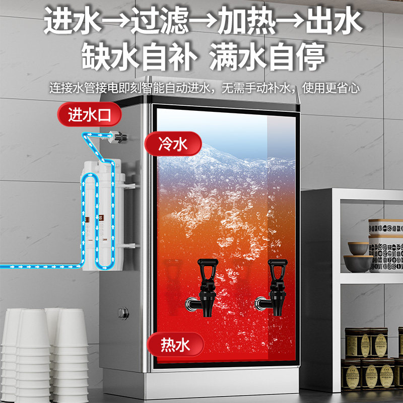 三鼎商用开水器开水机工厂烧水器开水炉工地热水器电热水机开水箱,淘宝优惠券,粉丝福利购,淘宝优惠卷