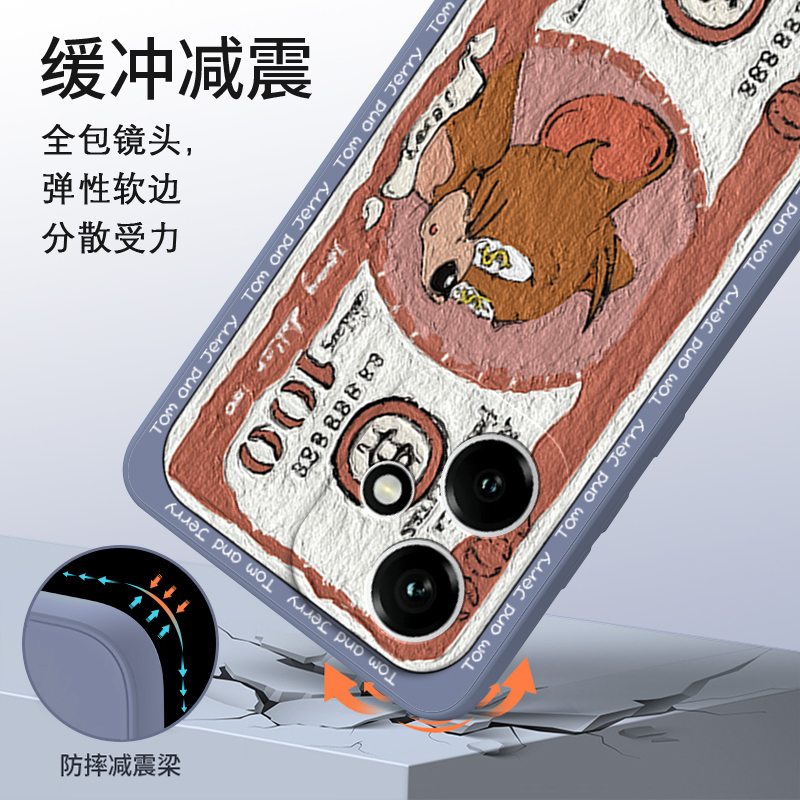 适用华为荣耀400手机壳Honor钞票DNN一AN00硅胶全包防摔保护套男h0n0r女DNNANOO新款DNNAN外壳anoo四百4oo潮 - 图2