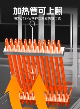 两小一大缸|组合升降油炸炉工程