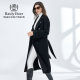 Reddy Pole long wool double-sided woolen coat for women