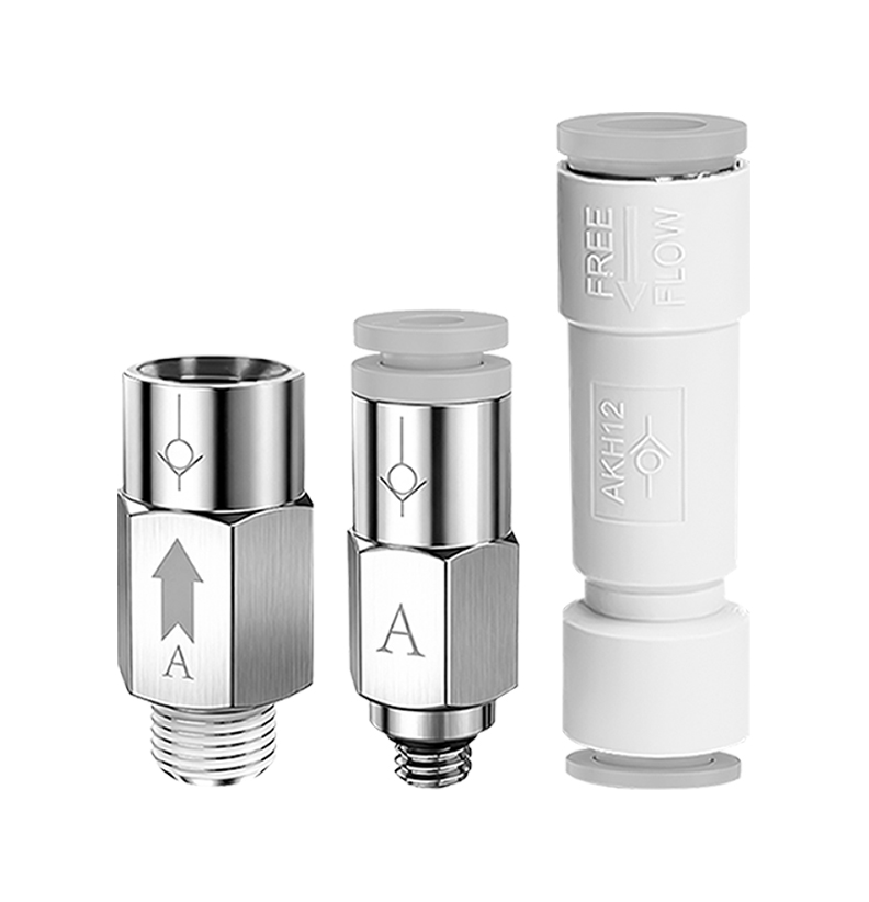 单向阀止回阀逆止阀AKH04/06/08/10/12SMC型单向阀AKB02A-02 - 图3