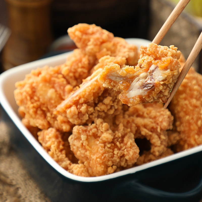 华都黄金伴翅  韩式炸鸡 2斤脆皮带骨炸鸡油炸半成品快餐商用食材