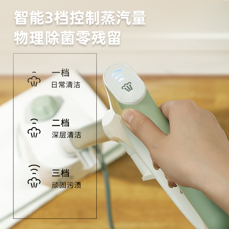 日本Apixintl安本素蒸汽拖把多功能家用高温蒸气清洁非无线拖地机 - 图3