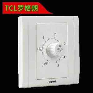 [正品]TCL罗格朗 调光器 调速器 调功器 220V 630W ERNM2 86型