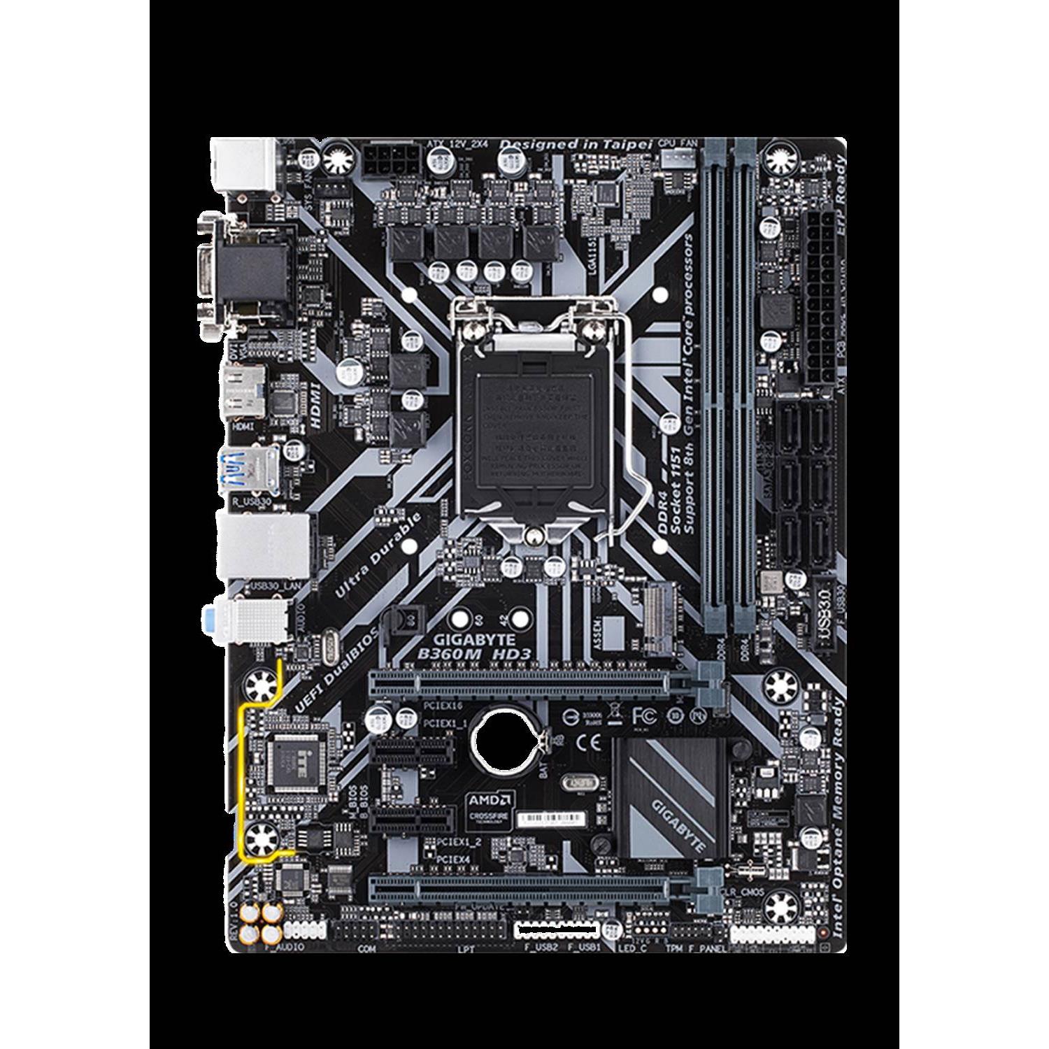 Gigabyte/技嘉 B360M-D2V D3V HD3 POWER D3H Z370 B365 H310主板-图3