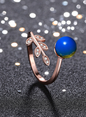 网红指环泰银复古配饰女士汉服