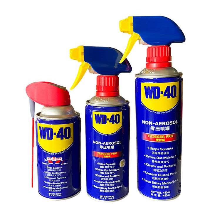 WD40除锈防锈油润滑剂不锈钢螺丝螺栓松动神器去锈金属快速清洗剂 - 图3