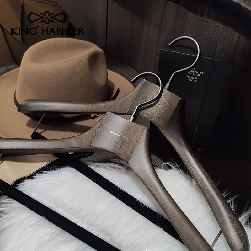 金领结高端实木衣架轻奢高级木质衣撑衣柜衣帽间专用高档木衣架,淘宝优惠券,粉丝福利购,淘宝优惠卷