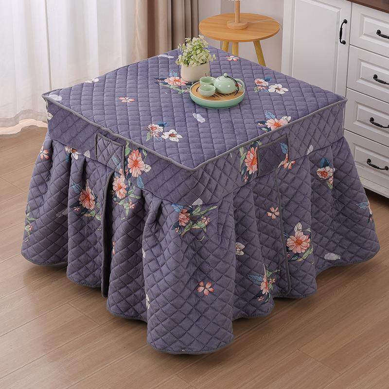 烤火桌子罩套加绒加厚正方形烤火罩2025新款布套电暖炉罩烤火被子,淘宝优惠券,粉丝福利购,淘宝优惠卷