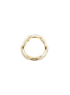 日本直邮Daniel Wellington 水晶链环戒指 54 G 戒指 DW00400598
