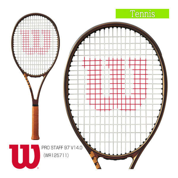 Wilson威尔胜网球拍费德勒郑钦文Pro Staff 97 V14系列专业拍无网 - 图1