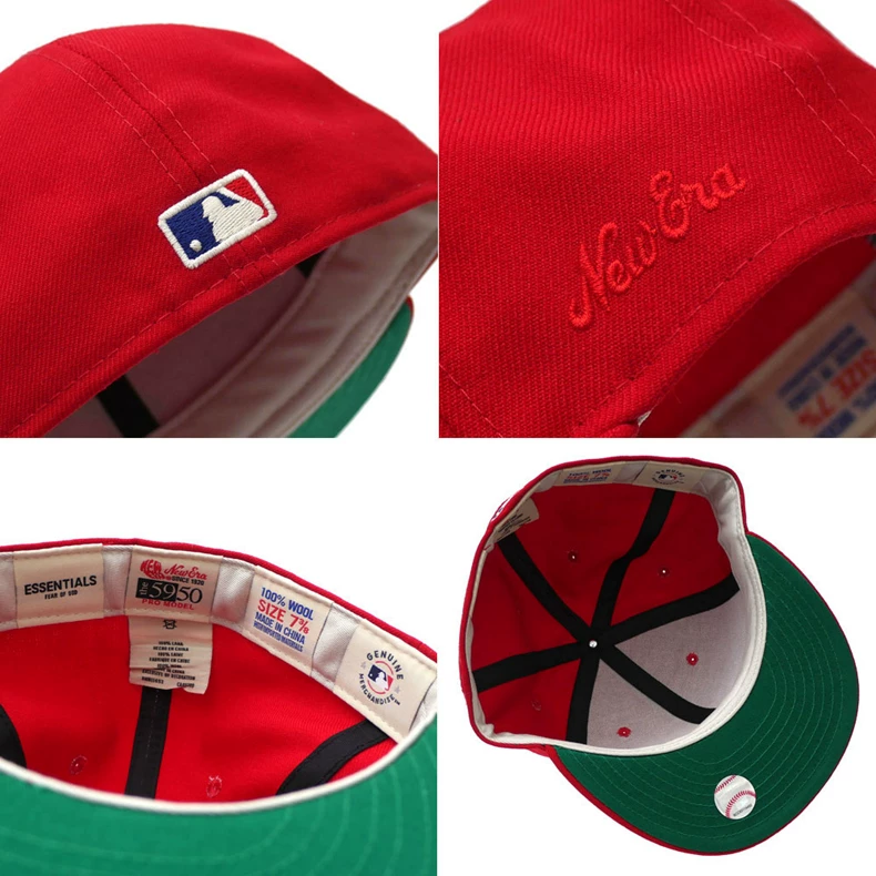 New Era X Fear of God Fog Essentials Outdoor Mill Hat Ganxan Hat солнцезащитная