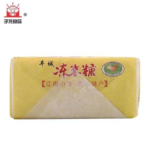 江西丰城特产 子龙冻米糖 传统砖头冻米糖蜡纸冻米糖小时候的味道 - 图2