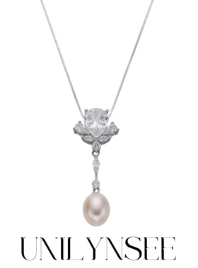 凌溪珠宝 | 权杖珍珠项链诸暨天然淡水珍珠春夏百搭爆闪通勤日常