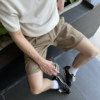 NickTian American semi-elastic waist denim shorts