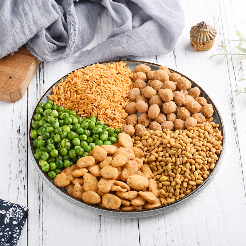 休闲炒货大礼包多味瓜子仁青豌豆 乐益佳豆类制品