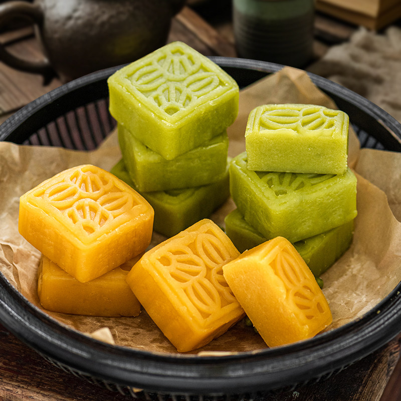 绿豆糕点心传统老式夏季冰凉糕休闲零食小吃特产美食年货下午茶点,淘宝优惠券,粉丝福利购,淘宝优惠卷