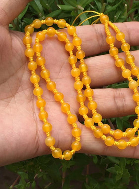 冰种蜜蜡水晶挂件玛瑙项链绳