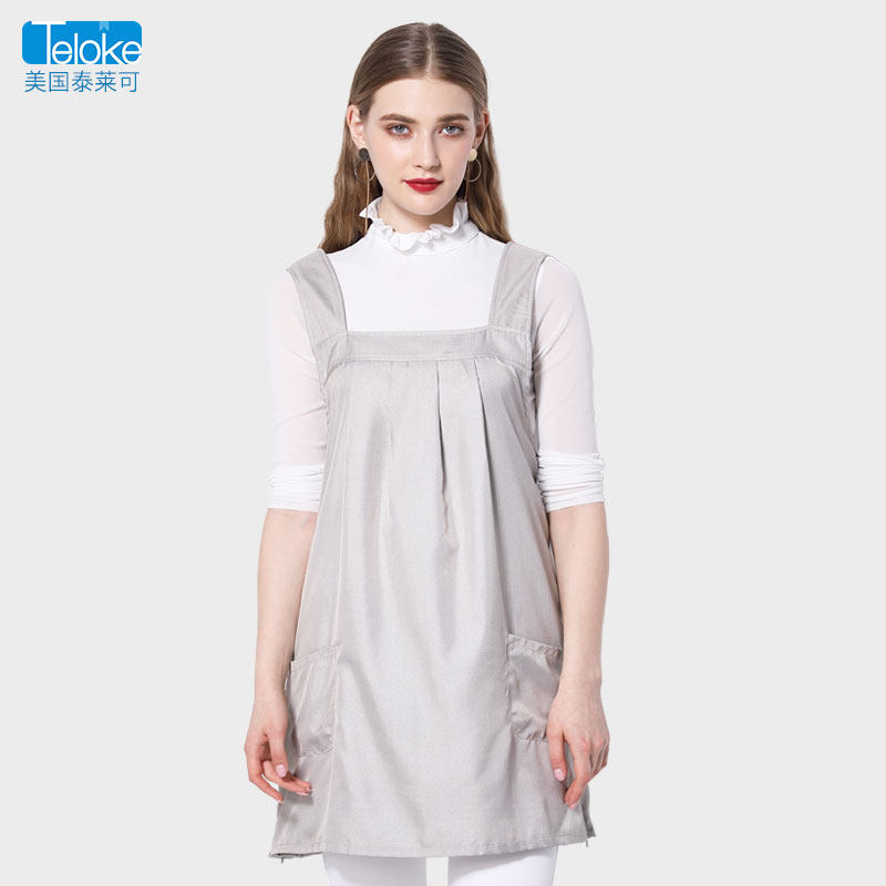 正品怀孕期女上班族电脑穿防辐射服 泰莱可防辐射裙