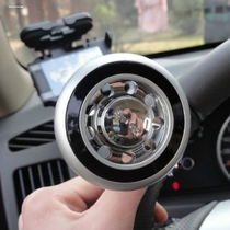 Single hand hit theorist high-end creative labor-saving metal bearing steering wheel power-assisted ball tractor steering wheel