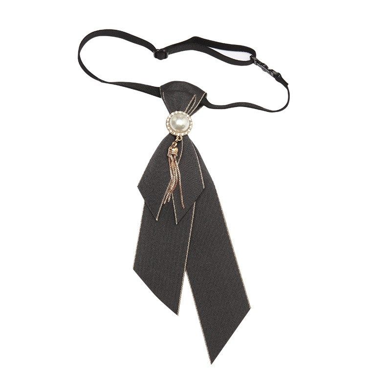 黑色领结男女银行免打领带白色衬衫领花配饰新款上衣学士服蝴蝶结,淘宝优惠券,粉丝福利购,淘宝优惠卷