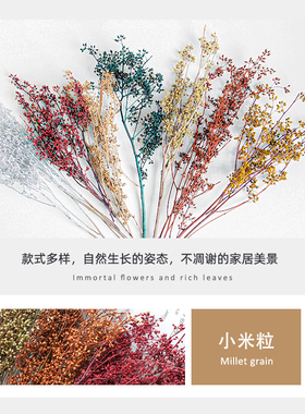 永生花艺配材小米果实装饰