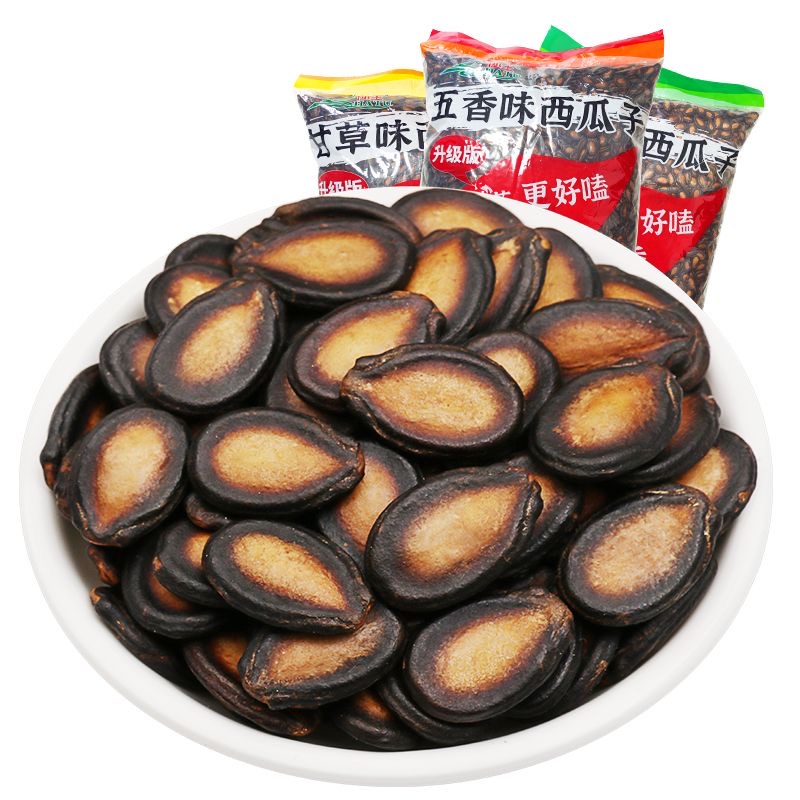 沙土瓜子【5斤大片】西瓜子五香甘草话梅味108克休闲零食 - 图3