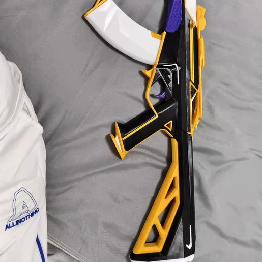 瓦罗兰特无畏契约狂徒模型道具cosplay紫金狂潮模型枪现货 - 图3