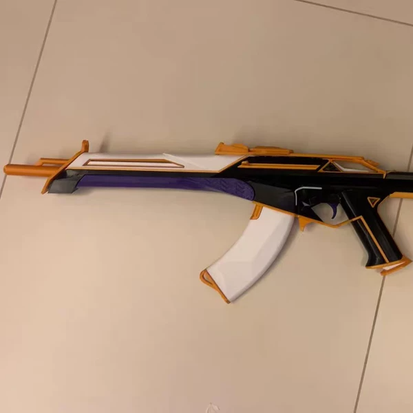 瓦罗兰特无畏契约狂徒模型道具cosplay紫金狂潮模型枪现货 - 图0