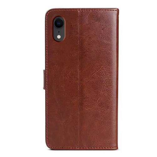 适用于苹果xr手机壳6.1英寸翻盖式手机皮套iphonexr保护套全包边软硅胶防摔外壳插卡钱包男女款送钢化膜挂绳 - 图1