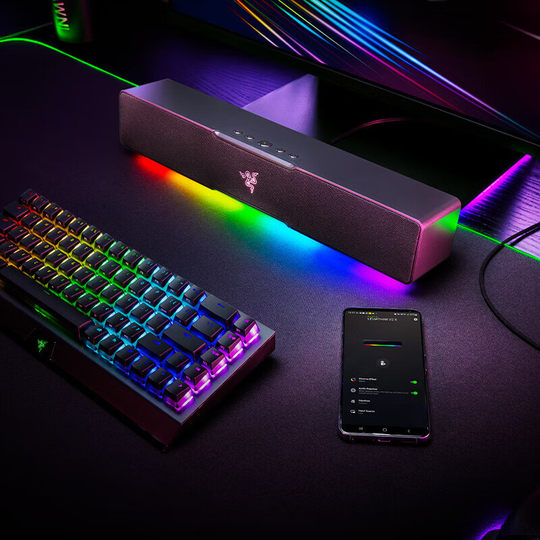 Razer Leviathan V2 X Gaming Sound Bar RGB Lighting Computer Desktop Speaker